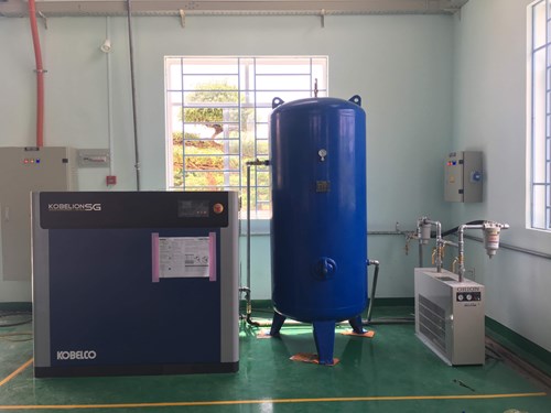 Máy nén khí trục vít Hitachi 15kw (20hp) - OSP-15S5ANA