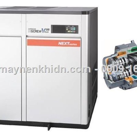 Máy nén khí trục vít Hitachi 55kw (75hp) - OSP-55S5AN
